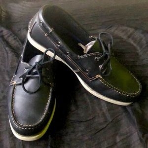 Eddie Bauer Leather Boat Shoes
